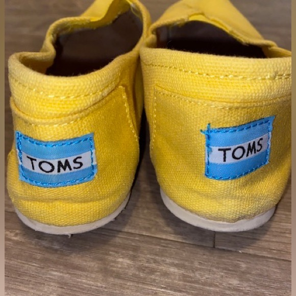 Toms canvas yellow espadrilles - Picture 4 of 7